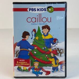 Caillou's Holidays DVD PBS Kids‎ 8 Adventures Christmas Halloween CAIU607 New